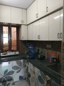 Kitchen Image of 950 Sq.ft 2 BHK Builder Floor for rent in Shakarpur Khas New Delhi for Rs. 28000
