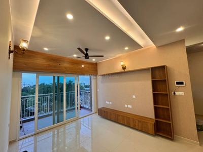 Hall Image of 1550 Sq.ft 3 BHK Apartment / Flat for rent in L And T Raintree Boulevard, Sahakara Nagar Bengaluru for Rs. 58000