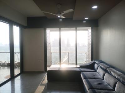 Living Room Image of 1430 Sq.ft 3 BHK Apartment / Flat for rent in Godrej The Trees, Vikhroli East Mumbai for Rs. 165000
