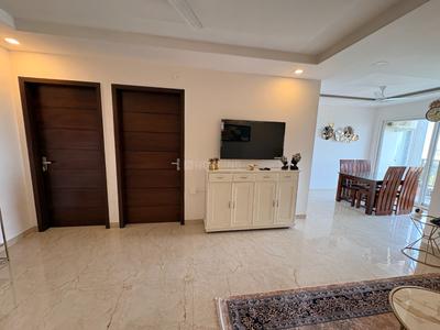 Living Room Image of 1114 Sq.ft 3 BHK Apartment / Flat for rent in Frame The Grand Fortune, Sirsi Jaipur for Rs. 40000