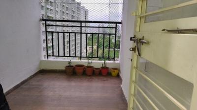 Balcony Image of 650 Sq.ft 1 BHK Apartment / Flat for rent in Sree Little Hearts, Undri Pune for Rs. 13500