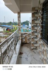 Balcony Image of 1000 Sq.ft 2 BHK Apartment / Flat for sale in Bally Howrah for Rs. 3000000