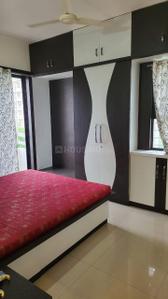 Bedroom Image of 1500 Sq.ft 3 BHK Apartment / Flat for rent in Anandvalli Nashik for Rs. 25000