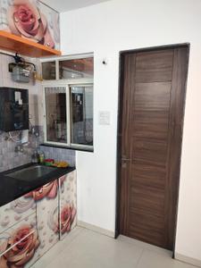 Kitchen Image of 600 Sq.ft 1 BHK Apartment / Flat for sale in Essen Aishwaryam Courtyard, Chikhali Pune for Rs. 4300000