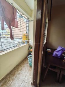 Balcony Image of 1350 Sq.ft 3 BHK Apartment / Flat for rent in Nandi Manomay Meadows, Chikkalasandra Bengaluru for Rs. 30000