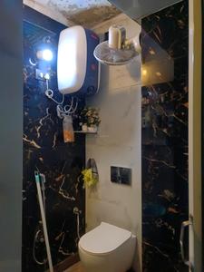 Common Bathroom Image of 700 Sq.ft 2 BHK Apartment / Flat for rent in Pitampura New Delhi for Rs. 35000