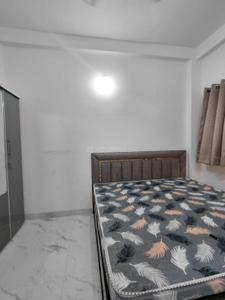 Bedroom Image of 550 Sq.ft 1 BHK Builder Floor for rent in Mahalakshmi Nagar Indore for Rs. 22000