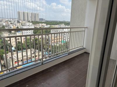 Balcony Image of 1540 Sq.ft 3 BHK Apartment / Flat for rent in Candeur Crescent, Nallagandla Hyderabad for Rs. 60000