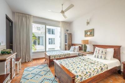 Bedroom Image of 1800 Sq.ft 3 BHK Villa for rent in Candolim Goa for Rs. 125000