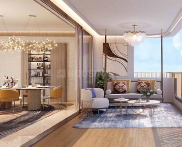Hall Image of 611 Sq.ft 1 BHK Apartment / Flat for sale in Provident Palmvista C2, Daighar Gaon Thane for Rs. 5900000