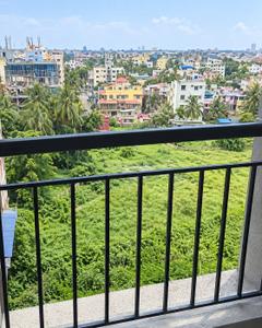 Balcony Image of 876 Sq.ft 3 BHK Apartment / Flat for sale in Purti Aroma, Rajarhat Kolkata for Rs. 9500000