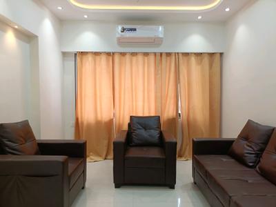 Living Room Image of 850 Sq.ft 2 BHK Apartment / Flat for rent in Rashi Tower, Goregaon East Mumbai for Rs. 60000