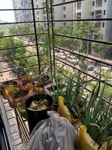 Balcony Image of 380 Sq.ft 1 BHK Apartment / Flat for sale in Dombivli East Thane for Rs. 3000000