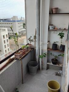 Balcony Image of 450 Sq.ft 1 BHK Apartment / Flat for sale in Waghodia Road Vadodara for Rs. 1900000