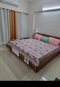 Bedroom Image of 1520 Sq.ft 2 BHK Apartment / Flat for rent in Adani Aster Phase 1, Vaishno Devi Circle Ahmedabad for Rs. 35000
