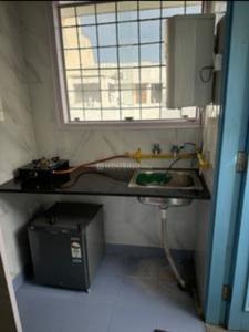 Kitchen Image of 250 Sq.ft 1 RK Apartment / Flat for rent in New Friends Colony New Delhi for Rs. 22000