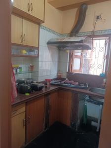 Kitchen Image of 1010 Sq.ft 3 BHK Apartment / Flat for sale in Nagerbazar Kolkata for Rs. 4300000