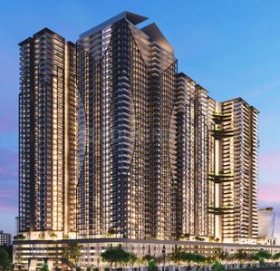 Image of 1399 Sq.ft 3 BHK Apartment / Flat for sale in Moonglade Apartments, Narsingi, Hyderabad for Rs. 10845632
