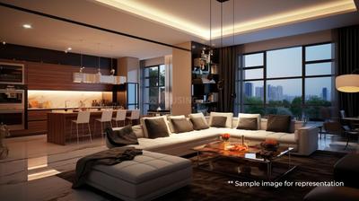 Hall Image of 860 Sq.ft 2 BHK Apartment / Flat for sale in Kanakia Silicon Valley, Powai Mumbai for Rs. 28500000