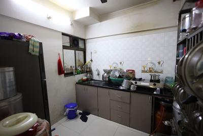 Kitchen Image of 877 Sq.ft 2 BHK Apartment / Flat for sale in Natasha Enclave, Thane West Thane for Rs. 12000000