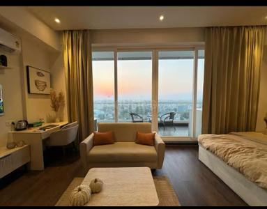 Bedroom Image of 740 Sq.ft 1 RK Independent House for sale in Satya The Hive, Sector 102 Gurgaon for Rs. 10500000