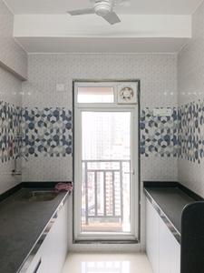 Kitchen Image of 435 Sq.ft 1 BHK Apartment / Flat for rent in Raunak Bliss Phase A, Kasarvadavali Thane for Rs. 23066