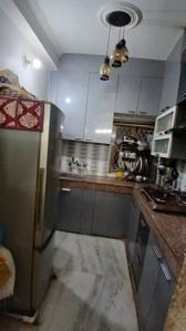 Kitchen Image of 850 Sq.ft 3 BHK Builder Floor for sale in Jamia Nagar New Delhi for Rs. 5500000