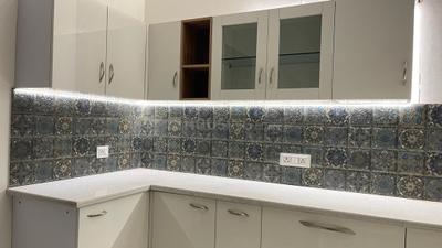 Kitchen Image of 2250 Sq.ft 3 BHK Builder Floor for rent in Preet City, Sector 86 Mohali for Rs. 35000