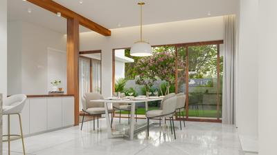 Hall Image of 1800 Sq.ft 3 BHK Villa for sale in Kakkanad Kochi for Rs. 13500000