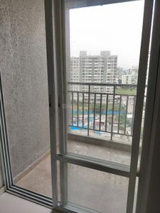 Balcony Image of 1180 Sq.ft 2.5 BHK Apartment / Flat for rent in Mangalam Life Park, Moshi Pune for Rs. 24000