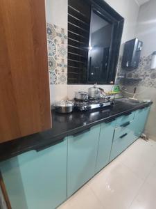 Kitchen Image of 750 Sq.ft 1 BHK Apartment / Flat for sale in Vesu Surat for Rs. 2000000
