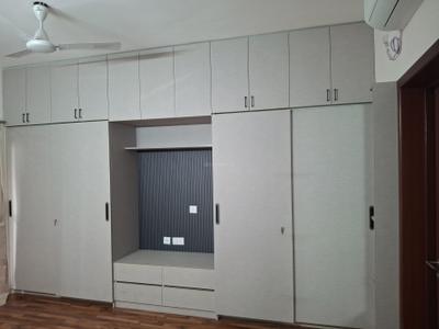 Bedroom Image of 1645 Sq.ft 3 BHK Apartment / Flat for rent in L And T Raintree Boulevard, Sahakara Nagar Bengaluru for Rs. 74500