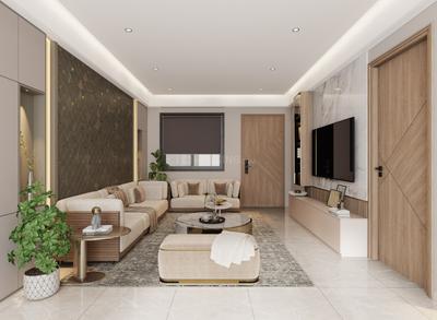 Hall Image of 1000 Sq.ft 2 BHK Apartment / Flat for sale in Jeya Green Horizon, Challaghatta Bengaluru for Rs. 16600000
