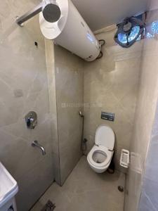 Bathroom Image of 400 Sq.ft 1 RK Builder Floor for rent in South Extension I New Delhi for Rs. 40000