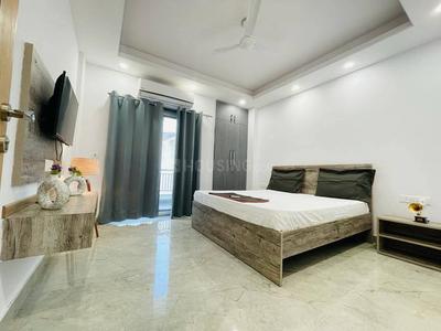 Bedroom Image of 955 Sq.ft 1 BHK Builder Floor for rent in Bhai Randhir Singh Nagar Ludhiana for Rs. 17000