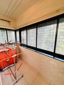 Balcony Image of 1200 Sq.ft 2 BHK Apartment / Flat for rent in Sanraj Shangrilla, Sangamvadi Pune for Rs. 45000