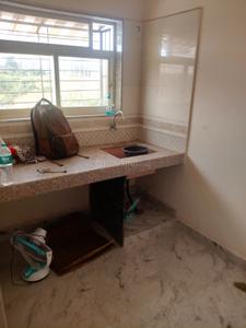 Kitchen Image of 410 Sq.ft 1 BHK Apartment / Flat for rent in Kalas Darshan, Titwala Thane for Rs. 6000