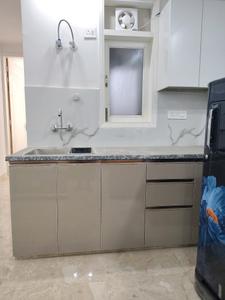 Kitchen Image of 500 Sq.ft 1 BHK Apartment / Flat for sale in Neb Sarai New Delhi for Rs. 3000000