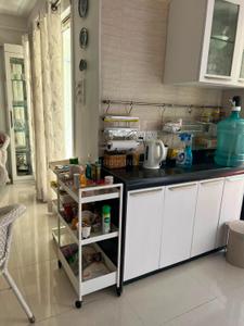 Kitchen Image of 1750 Sq.ft 3 BHK Apartment / Flat for rent in The Springs, Kalamboli Navi Mumbai for Rs. 75000