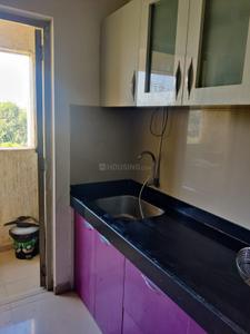 Kitchen Image of 558 Sq.ft 1 BHK Apartment / Flat for rent in Lodha Casa Rio, Palava Phase 1 Thane for Rs. 17000
