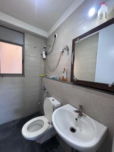 Bathroom Image of 600 Sq.ft 2 BHK Apartment / Flat for rent in Hrishikesh Kishor Park, Vaishno Devi Circle Ahmedabad for Rs. 25000