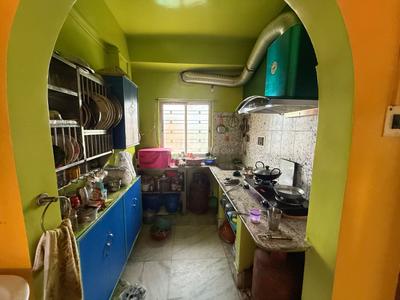 Kitchen Image of 950 Sq.ft 2 BHK Apartment / Flat for sale in Airport Gate No 2 Kolkata for Rs. 3000000
