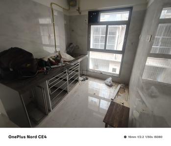 Kitchen Image of 550 Sq.ft 1 BHK Apartment / Flat for rent in Borivali West Mumbai for Rs. 36000