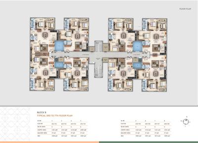 Image of 1650 Sq.ft 3 BHK Apartment / Flat for sale in Vani Vihar, Bhubaneswar for Rs. 14150000