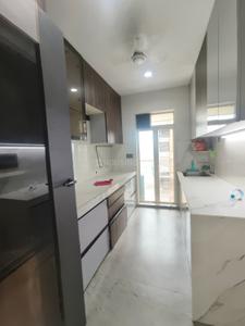Kitchen Image of 1050 Sq.ft 3 BHK Apartment / Flat for rent in Navkar Paradise, Borivali West Mumbai for Rs. 87000