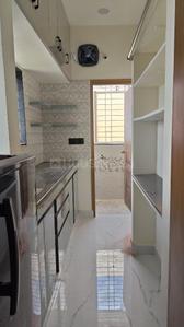Kitchen Image of 658 Sq.ft 1 BHK Apartment / Flat for rent in Kondapur Hyderabad for Rs. 30000