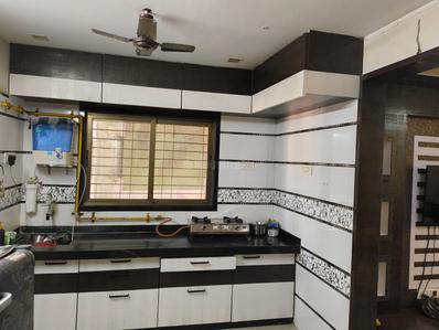 Kitchen Image of 1475 Sq.ft 3 BHK Apartment / Flat for sale in Godadara Surat for Rs. 5200000