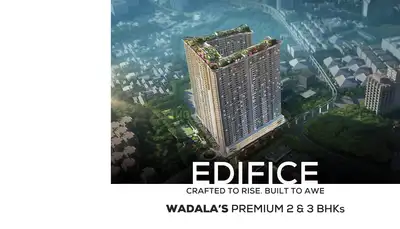 Image of 880 Sq.ft 2 BHK Apartment / Flat for sale in Siddha Sky, Sion, Mumbai for Rs. 19000000