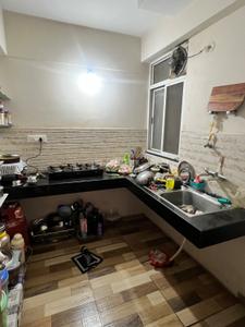 Kitchen Image of 672 Sq.ft 2 BHK Apartment / Flat for sale in Seven Trees The Palm Residency, Mahalgaon Gwalior for Rs. 6000000