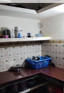 Kitchen Image of 600 Sq.ft 1 BHK Independent House for rent in Gamma I Greater Noida for Rs. 13000